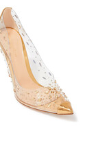 Exclusive Alley 105 Embellished Plexi Pumps